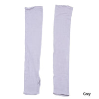 1 Pair New style White And Black Arm Sleeves For Running Cycling Outdoor Working Arm Sleeves For Sun Protection Arm Cover